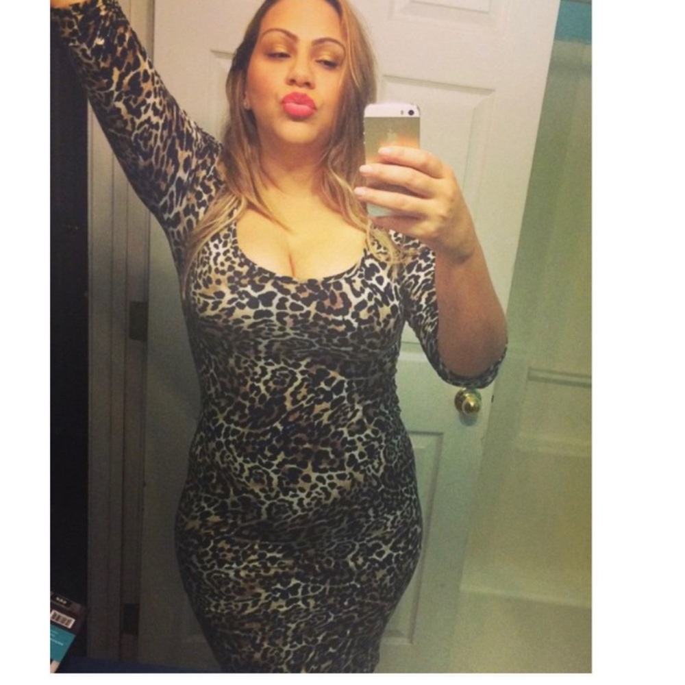 Leopard 🐆 Print Dress
